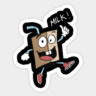 Milk man Sticker